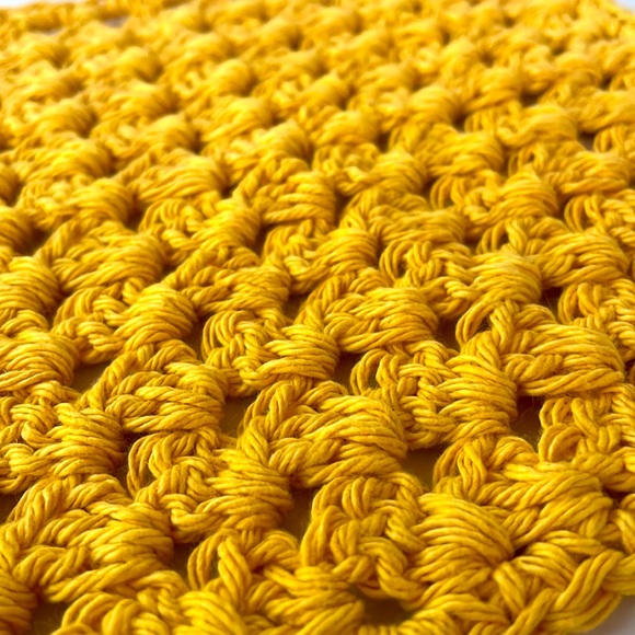 3 Hand Crafted Crochet Washcloths / crochet Dishcloths Spa Cloths - 100% Cotton - Picture 7 of 7